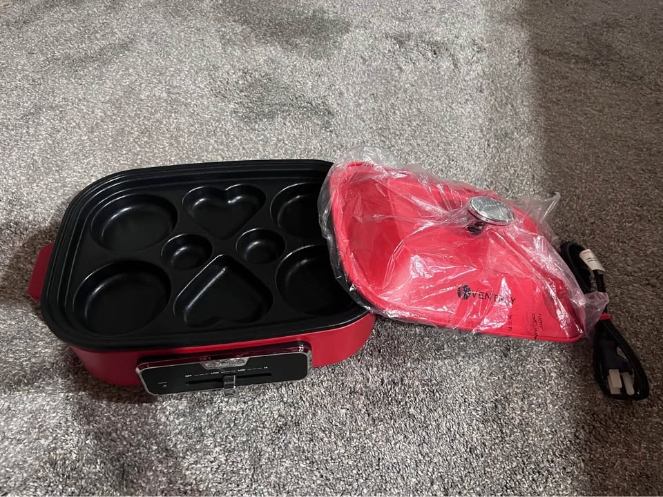 New Indoor electric grill, 1200W - photo 2