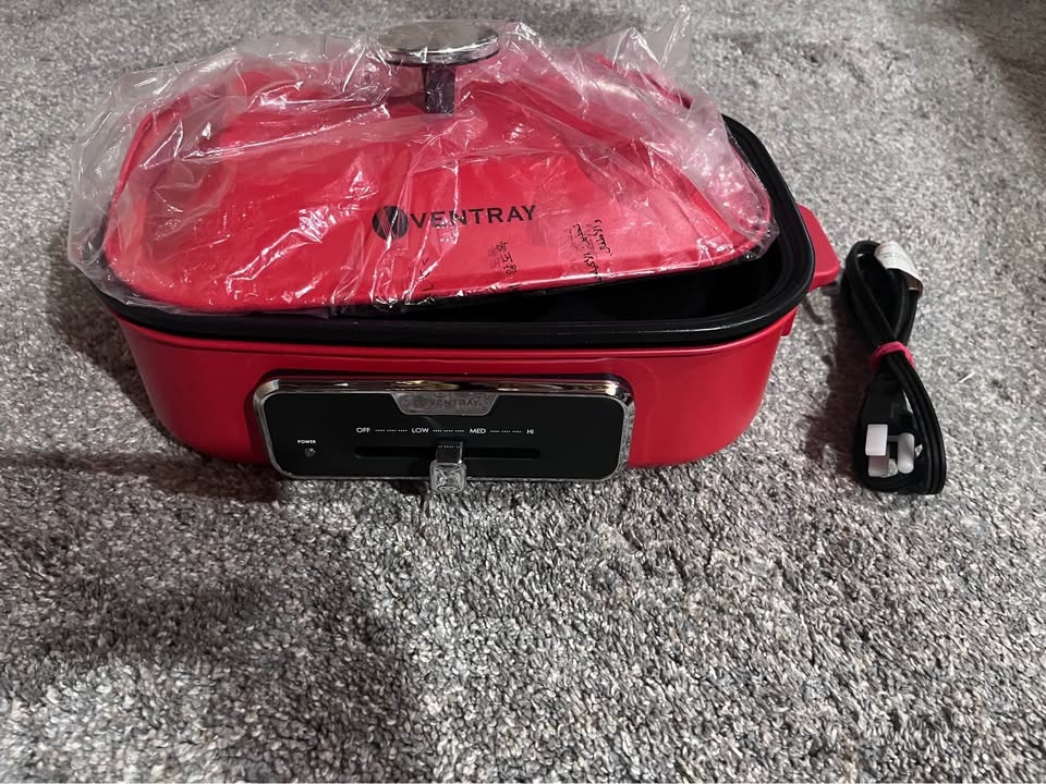 New Indoor electric grill, 1200W - photo 3