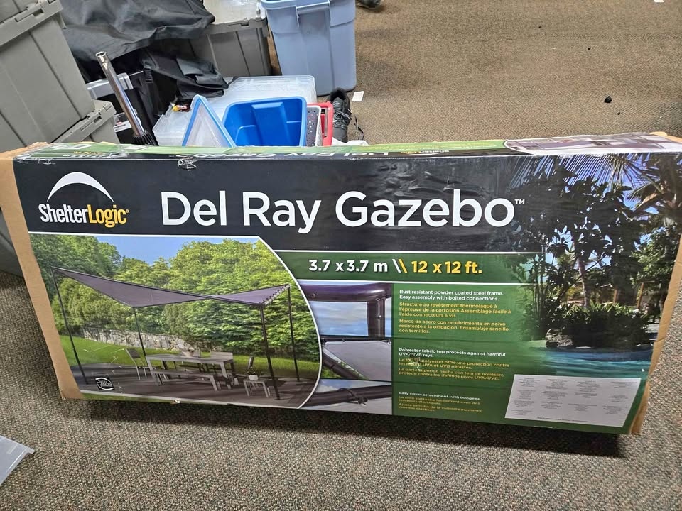 Shelterlogic 12 ft. x 12 ft. Del Ray Gazebo