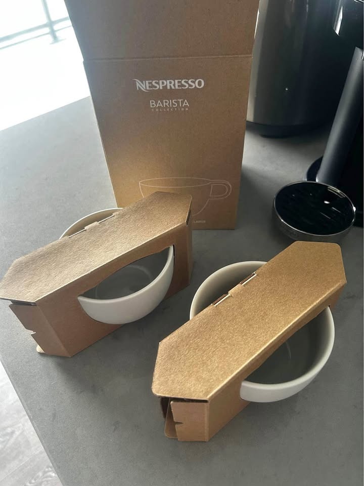NESPRESSO Cappuccino Cups Set of 2 size Large
