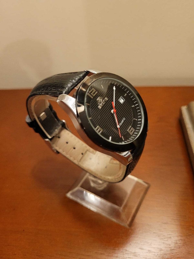 Brand New Skone Black Quartz Men's Watch - photo 3
