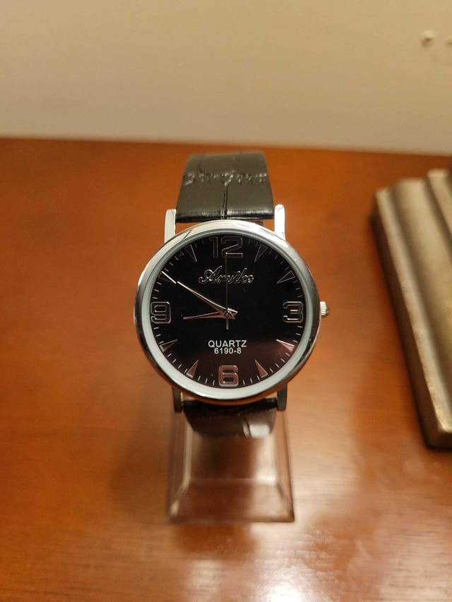 Brand New Black Arvike Quartz Men's Watch