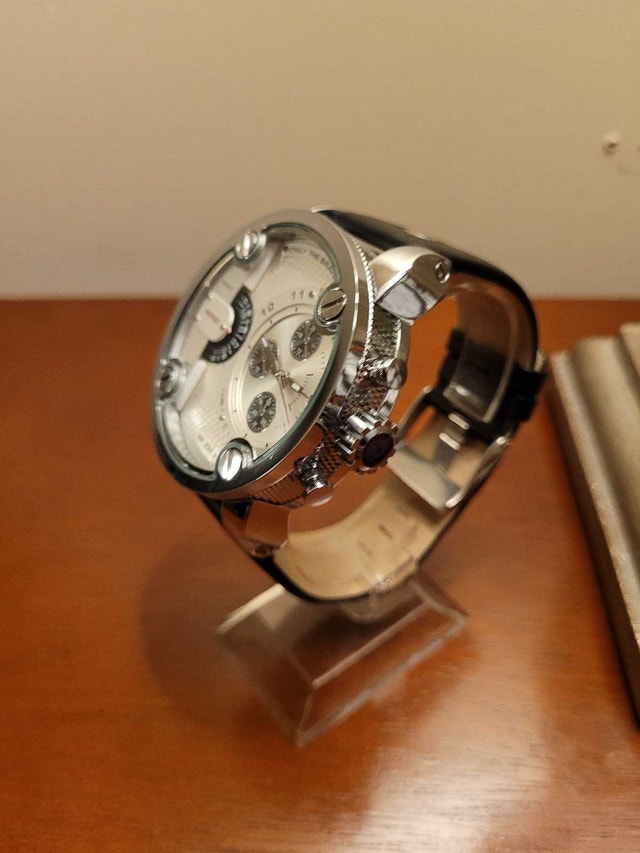 Dual Time Zone White Weide Diesel Men’s Fashion Watch - photo 3