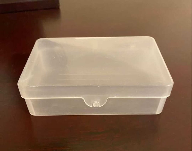 New Clear Hard Plastic Soap Container