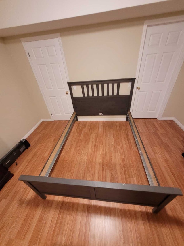 IKEA Hemnes Dark Gray King Size Bed Frame - photo 3