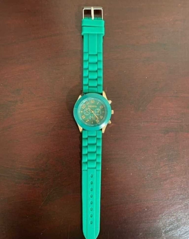Brand New Geneva Dark Green Watch with Gold Accents - photo 4