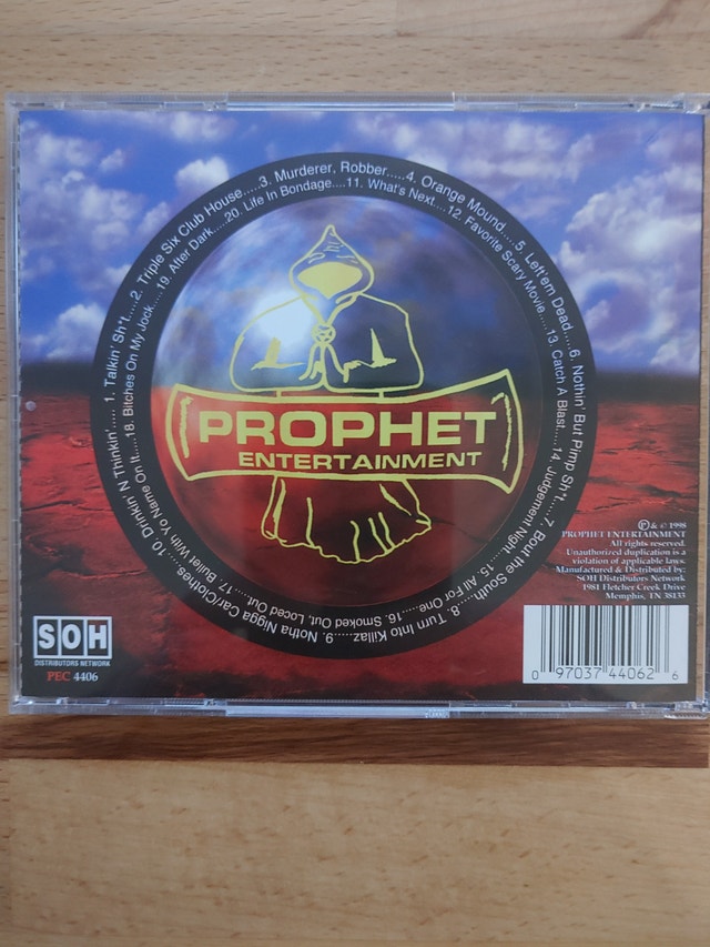 Prophet Posse - Body Parts - OG 1998 CD - photo 4