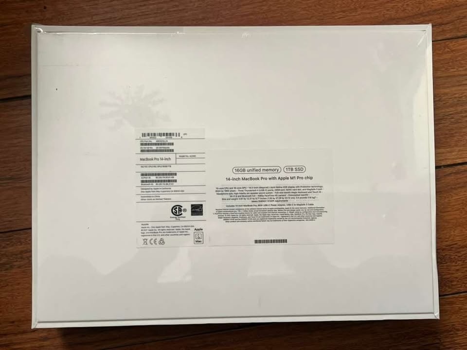2021 MacBook Pro 14 M1 Pro 16GB RAM 1TB SSD - photo 3