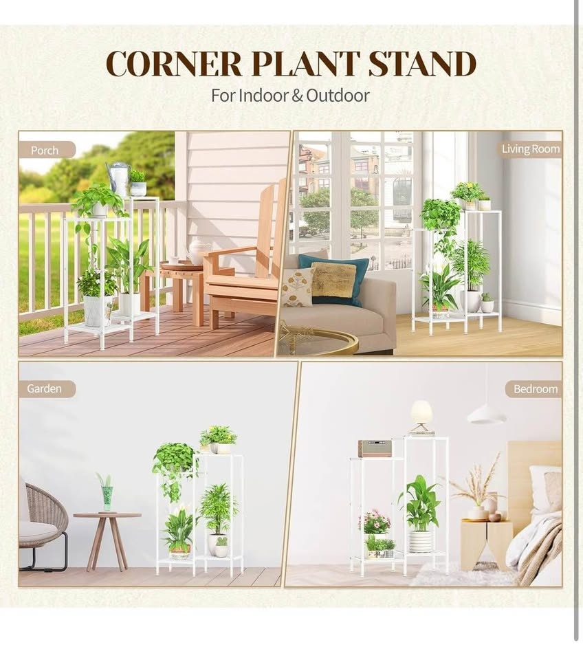 KMOTASUO 4 Tier Tall Plant Stands Indoor - photo 5