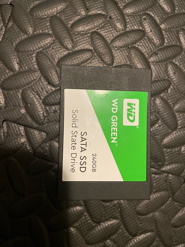 WD GREEN 240gb data ssd