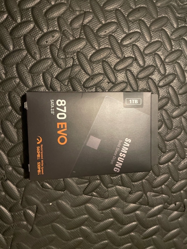 Samsung 870 evo Sata ssd