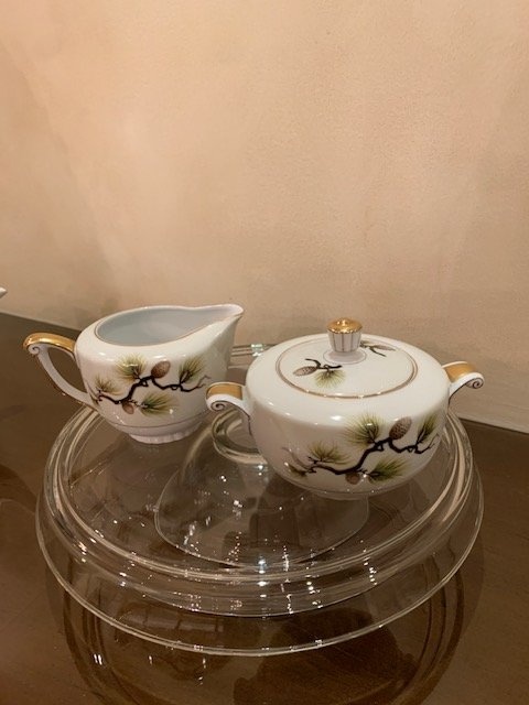 Tea Set Vintage NARUMI 4pc - photo 3