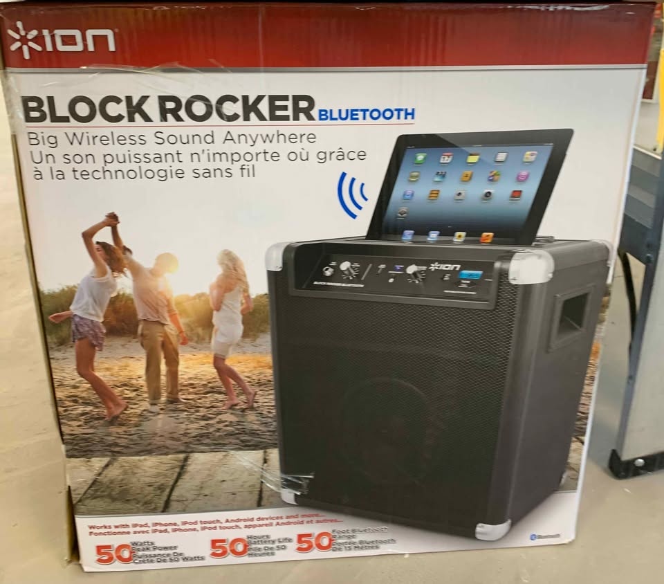 Block Rocker Bluetooth Speaker and Amp by Ion - photo 3