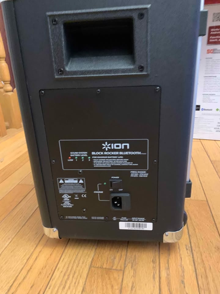 Block Rocker Bluetooth Speaker and Amp by Ion - photo 5