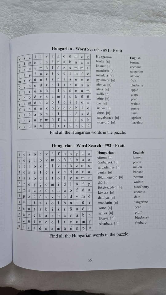 Hungarian Basic Vocabulary Activities, Vol.1 - photo 3