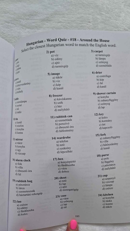 Hungarian Basic Vocabulary Activities, Vol.1 - photo 5