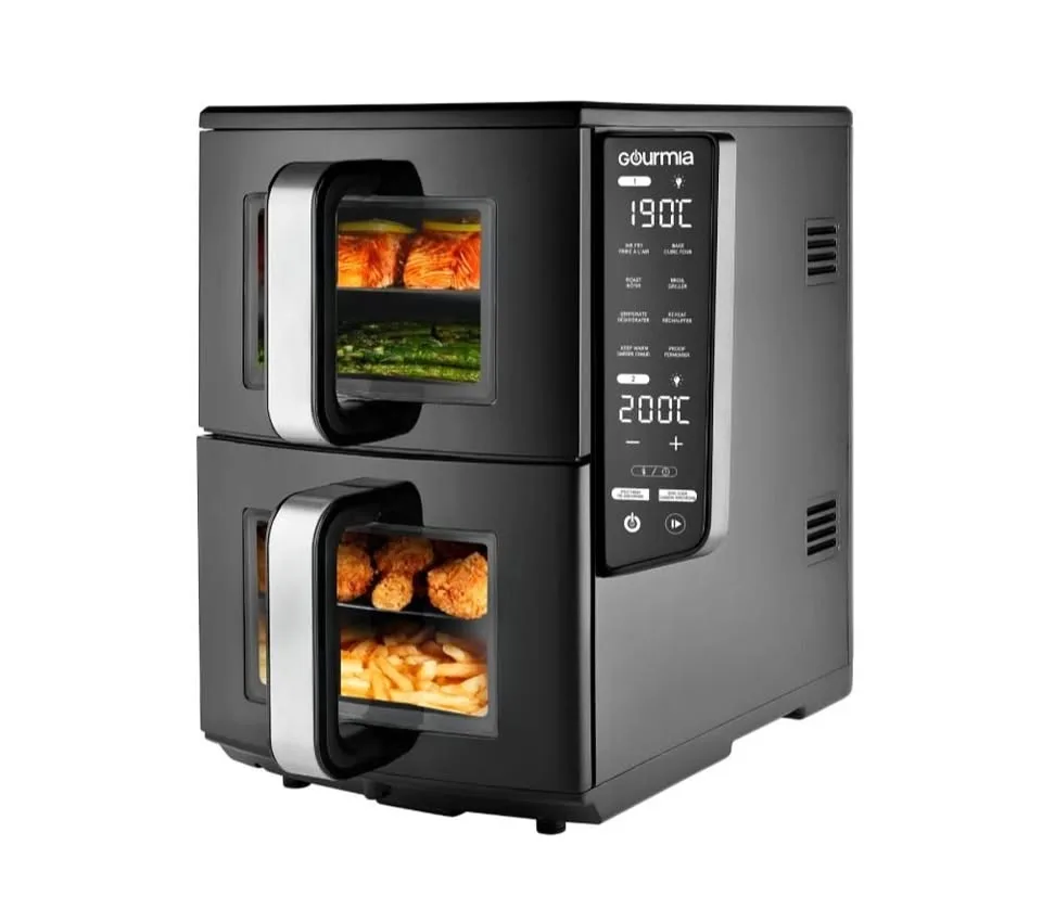 🔥 BRAND NEW Gourmia 10.4L Dual Basket Air Fryer thumbnail