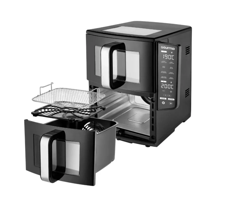 🔥 BRAND NEW Gourmia 10.4L Dual Basket Air Fryer image indicator(3)