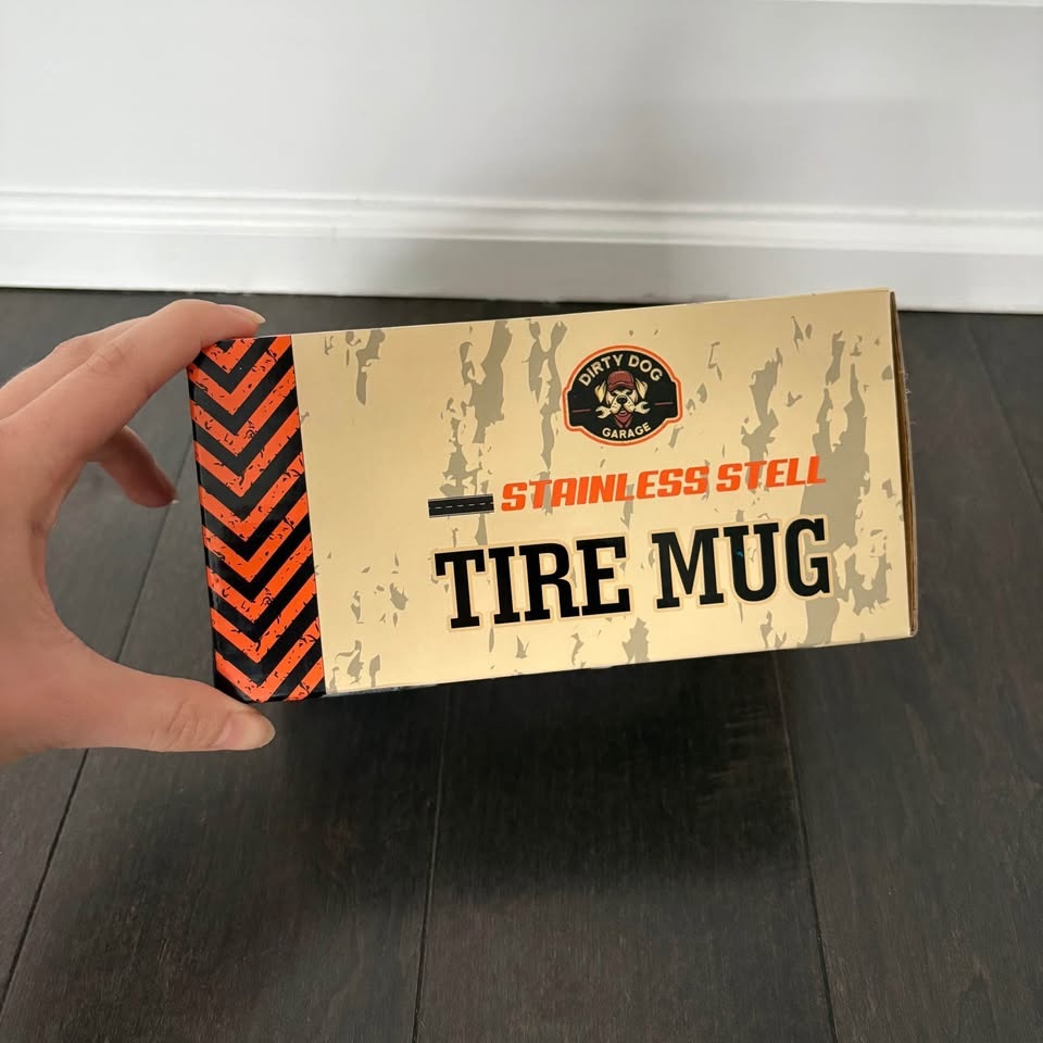 BRAND NEW Stacked Tire Travel Mug - photo 3