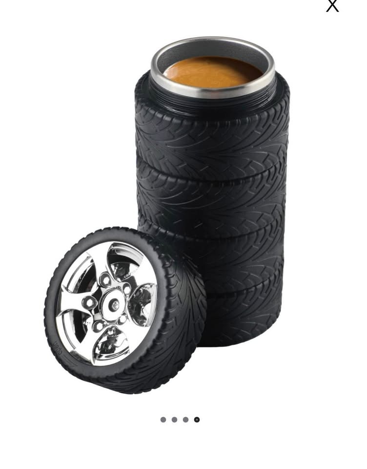 BRAND NEW Stacked Tire Travel Mug - photo 5