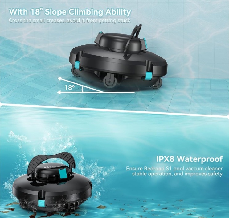 Cordless Pool Vacuum Robot - photo 3