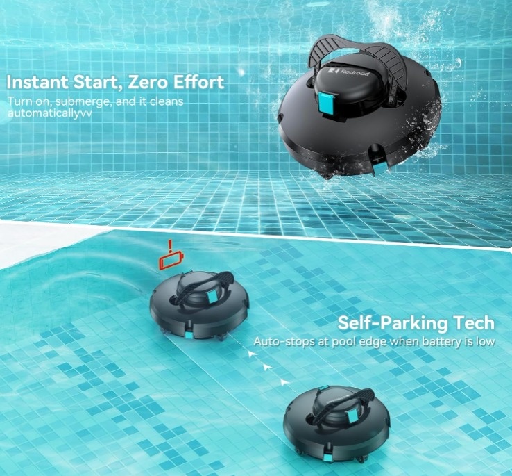 Cordless Pool Vacuum Robot - photo 4