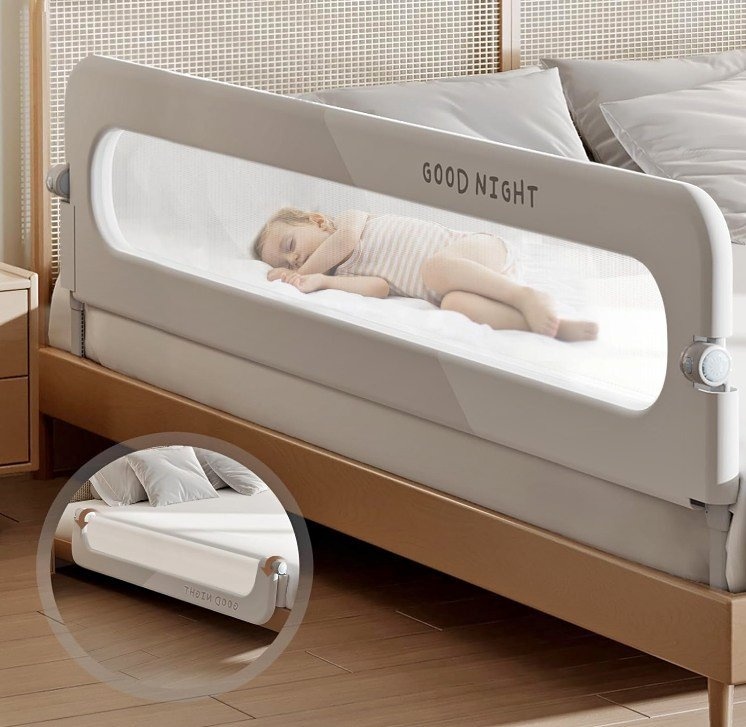 Toddler Bed Rails for Crib
