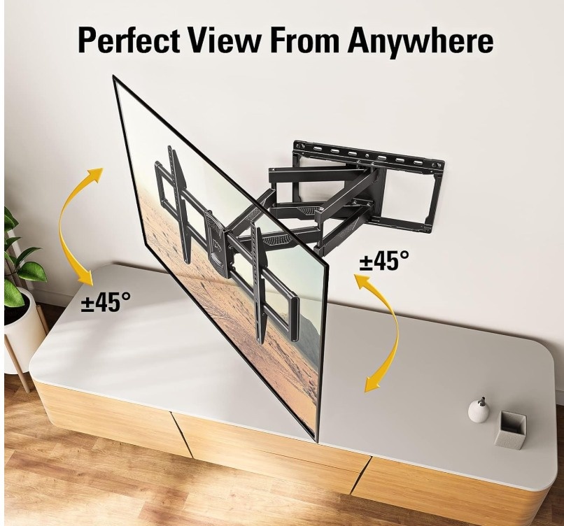 TV Wall Mount. 42-84 Inch, Full Motion with Swivel and Tilt - photo 4