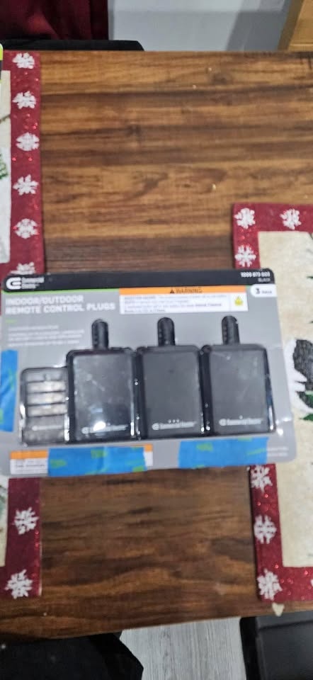 Commercial Electric Remote Control Plugs 3 Pack