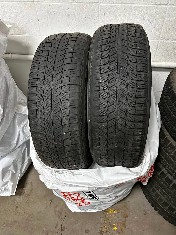 4 tires 225/60R16 Michelin WINTER - photo 2