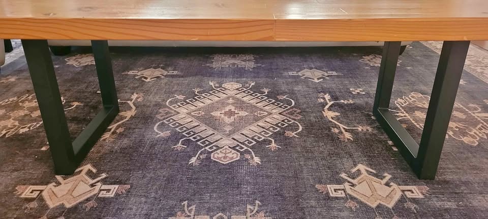 Old growth douglas fir coffee table and end table