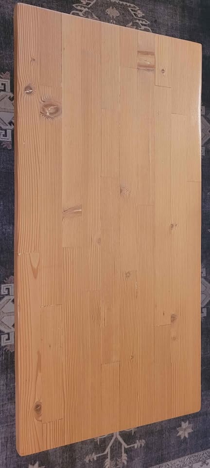 Old growth douglas fir coffee table and end table - photo 3