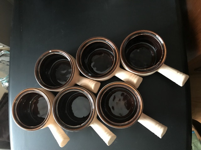 Onion soup bowls vintage- Saint Joseph BCE - photo 2