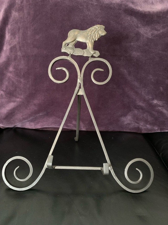 Metal Plate or Picture Stand - photo 4