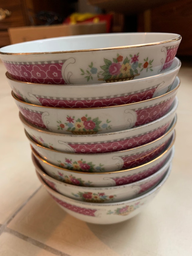 Rice Bowls set of 8