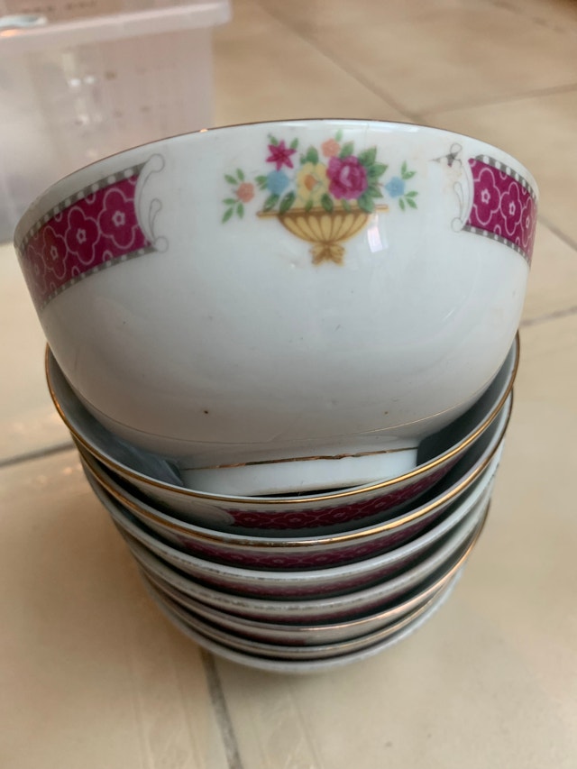 Rice Bowls set of 8 - photo 2