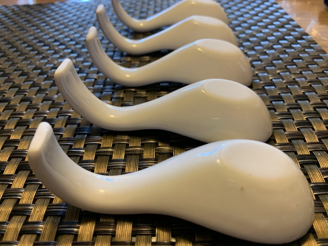Appetizers Spoons set of 5 - photo 3