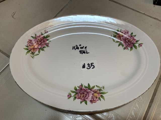 Royal Art Pottery Oval Plates - photo 4