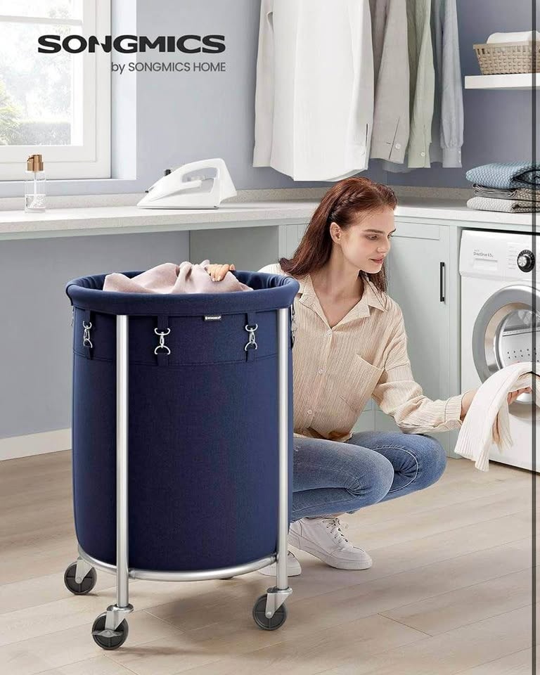 🧺 Brand New SONGMICS Rolling Laundry Basket