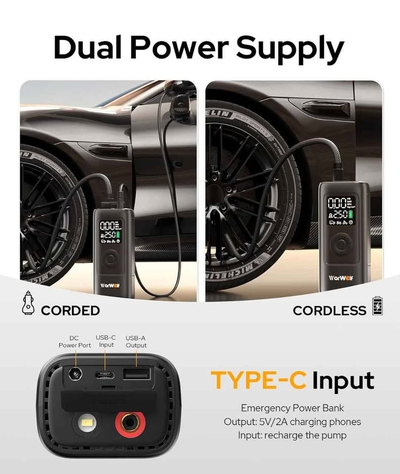 NEW 160PSI Tire Inflator Portable Air Compressor - photo 4