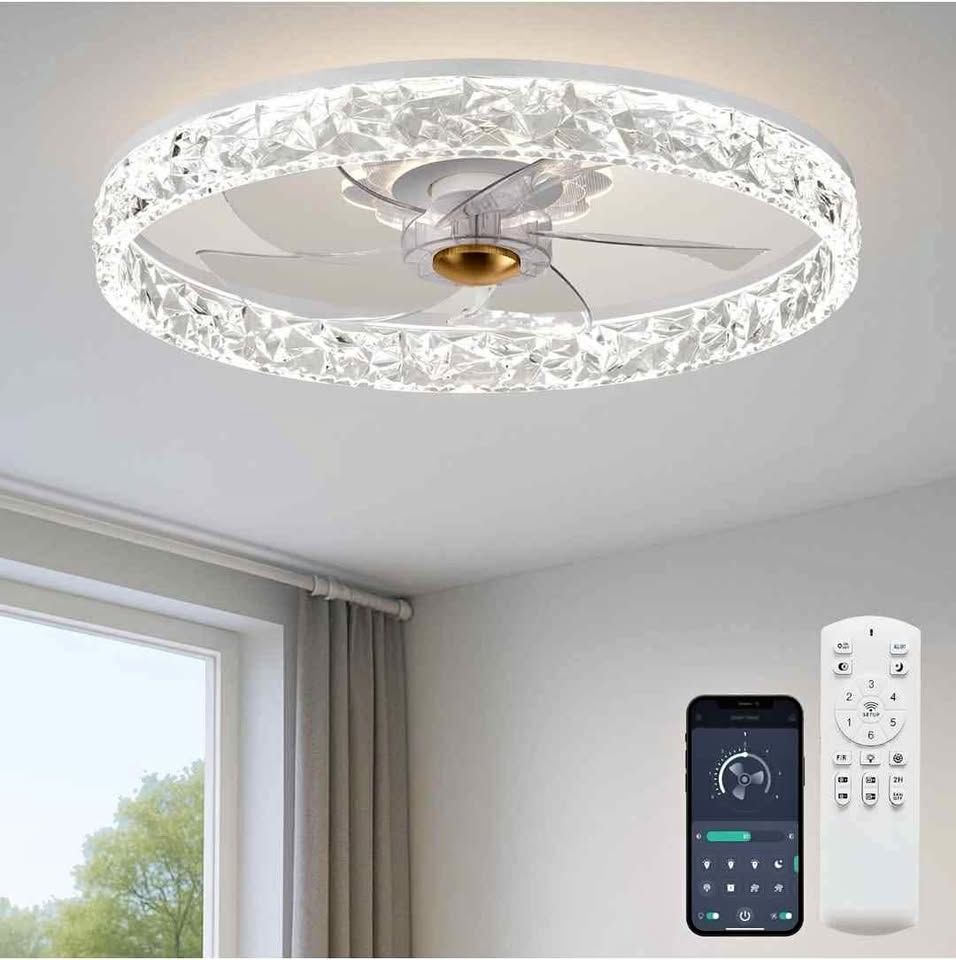 NEW Ceiling Light & Fan