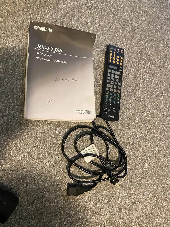 Yamaha RX-V1500 Natural Sound AV Receiver image indicator(5)