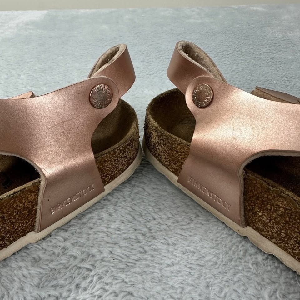 Birkenstock Rio AS Kids Electric Metallic Pink Girls Size 37 EU - photo 2