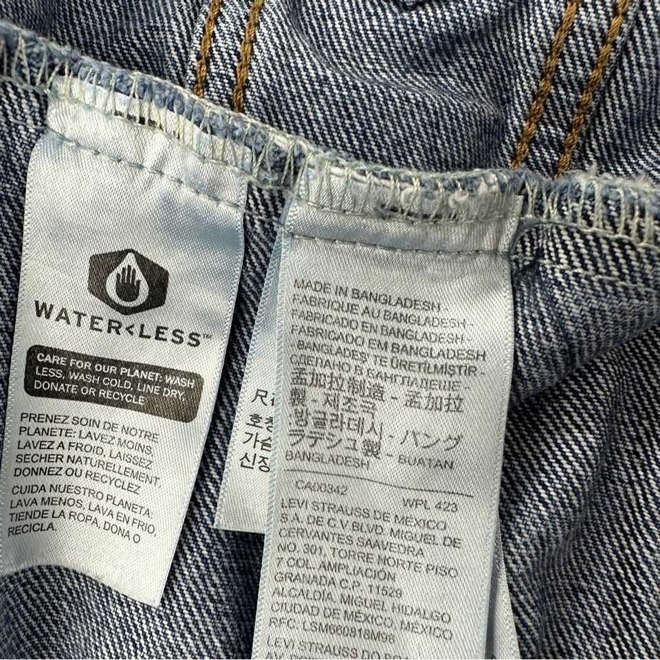 Levi's Blue Denim Jacket Men's Size Medium Trucker Jean Jacket - photo 5