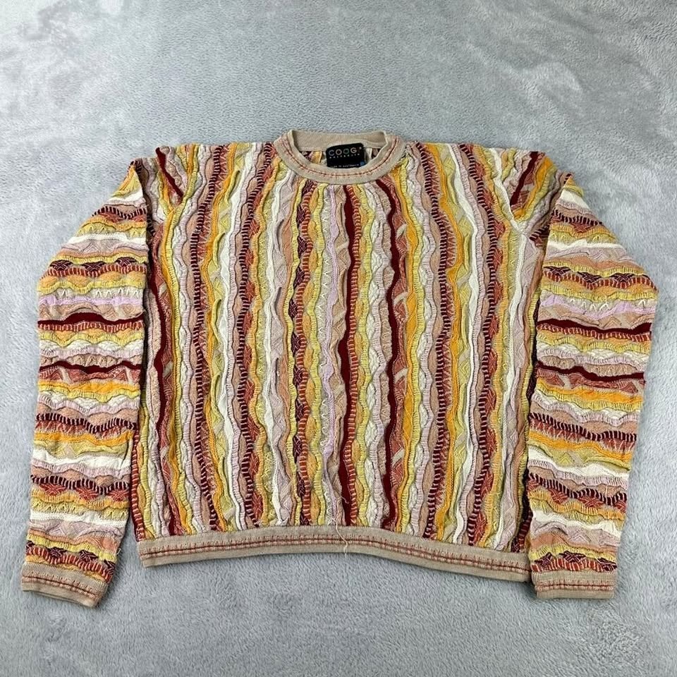 Vintage Coogi Australia Knit Sweater Women's Size Small Biggie S