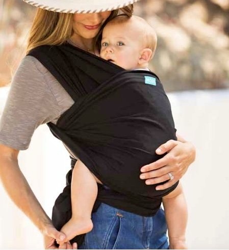Moby Classic Wrap: Hands-Free Hug for Newborns!