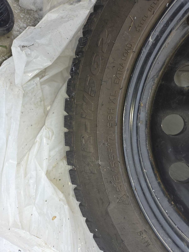 Winter Tires (Four) with Rims - photo 3