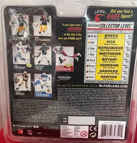 NFL Series 28 Ben Roethlisberger Mcfarlane Toys - photo 2
