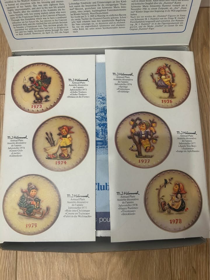 Hummel Goebel 1984 Annual Plate - photo 4