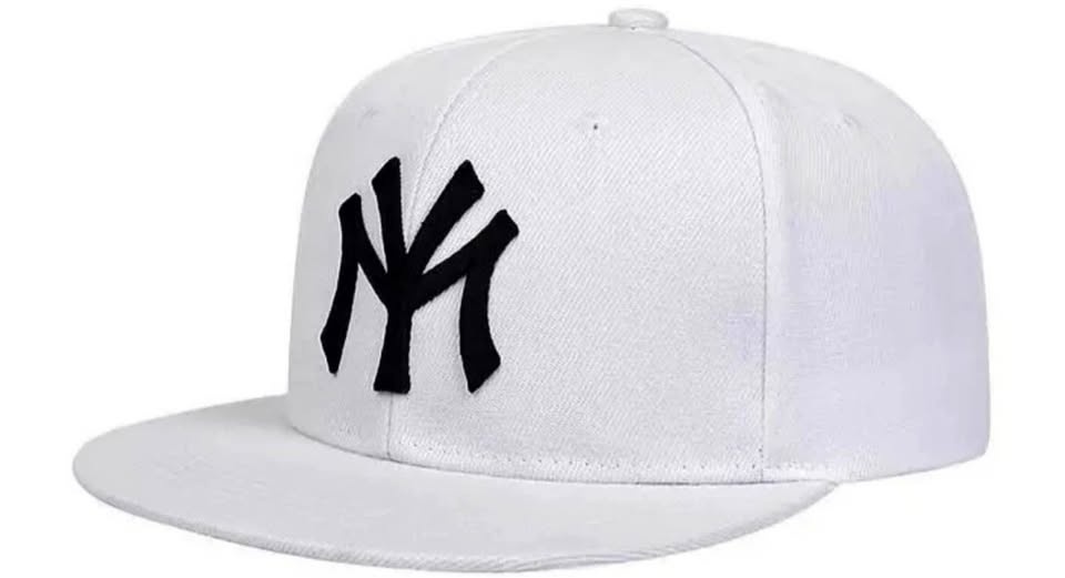 Flat Brim Snapback Baseball Cap Casual With Letter MY For Mets &